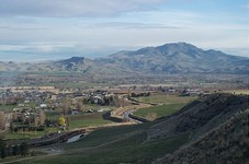 Squaw Butte near Emmett from the south.